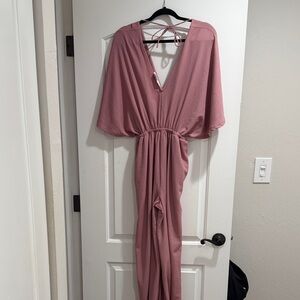 Free People Dusty Rose Jumpsuit
